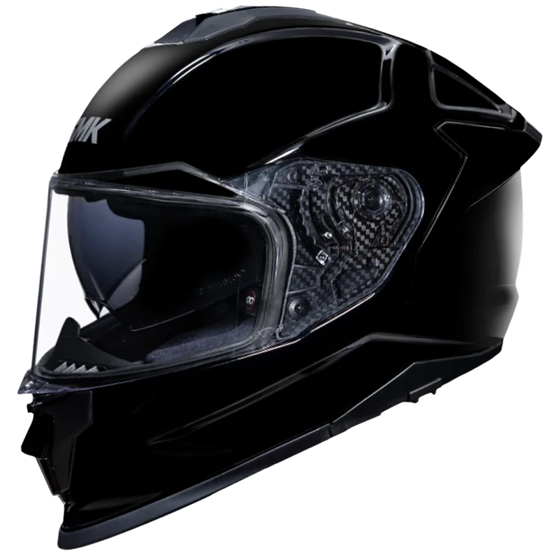 SMK Titan GL200 Black Helmet Glossy Black – SPARIFY