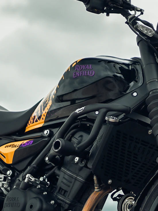 RE Guerrilla 450 Bazooka Crash Guard | LEGUNDARY CUSTOMS