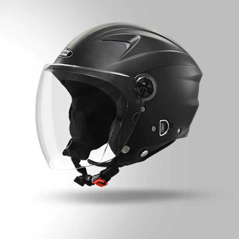 STUDDS RAY ISI Certified Open FACE Helmet for Men and Women with D