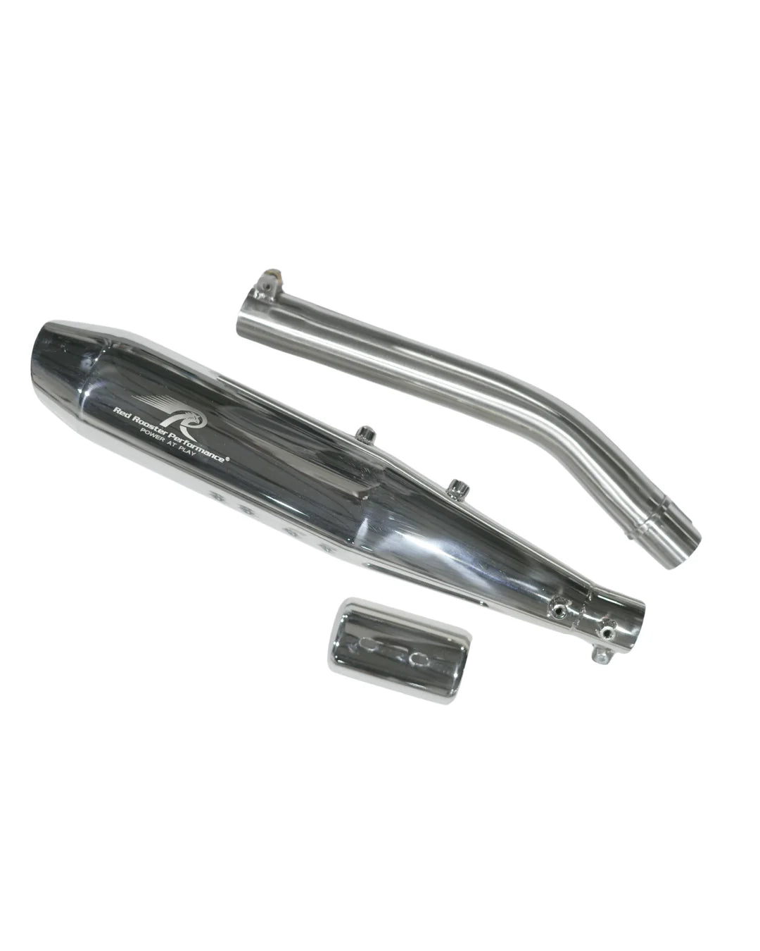 RE Bear 650 Stellar-X Exhaust-( POLISH ) Red-Rooster Performance Exhaust