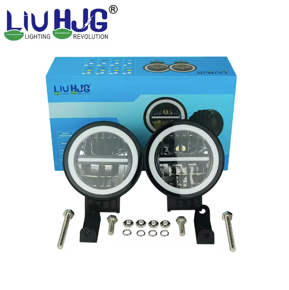 LIU HJG Original 70W MINUS LIGHT Dual Color Blue/White LED Fog