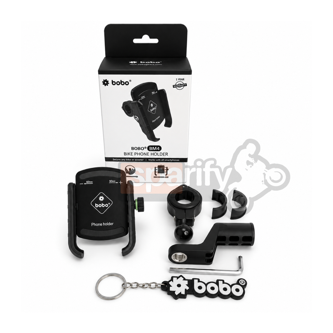 bobo gears BOBO BM4 Jaw-Grip Bike / Cycle Phone Holder Motorcycle Mobile Mount ( –  SPARIFY