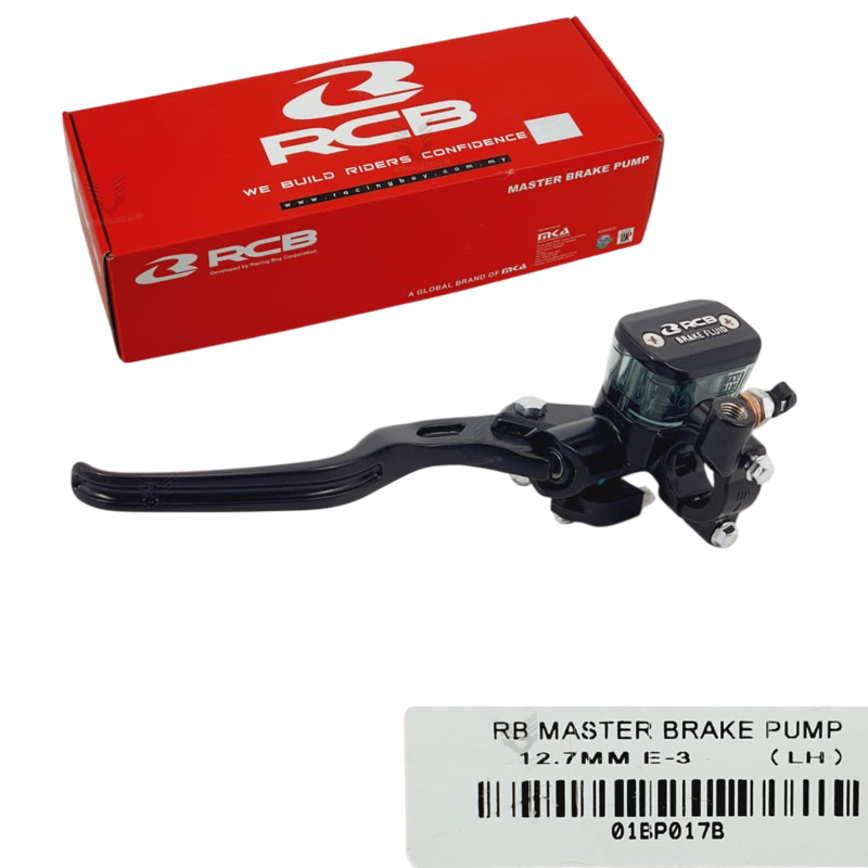 RCB E3 Series | Master Brake Pump | 12.7 MM | LH | Master