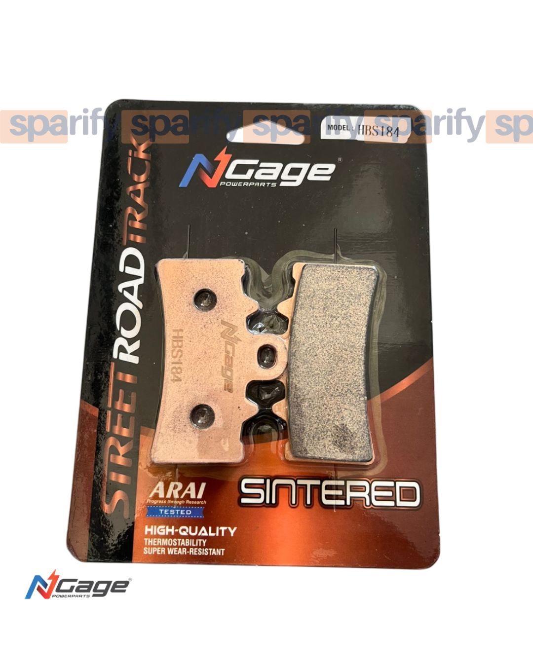 KTM DUKE/RC 125-200-250-390| front sintered brake pads