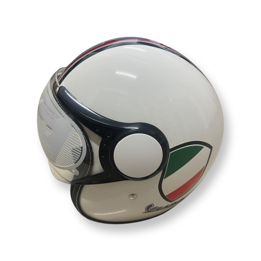 Helmet Vespa On Line Shop Vespa V Stripes Helmet WHITE ORIGINAL)