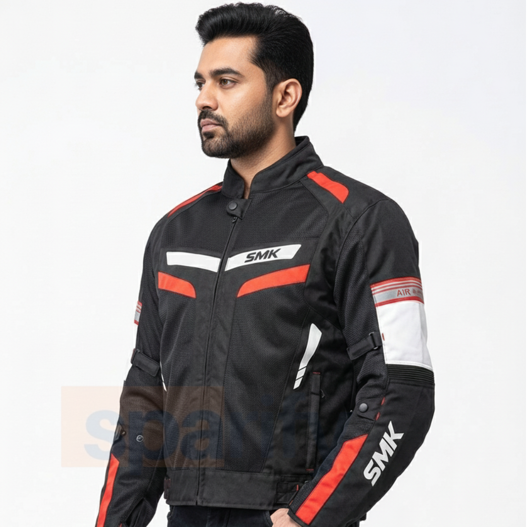 SMK Infinity Rush Riding Jacket for Men | CE Class A Certified