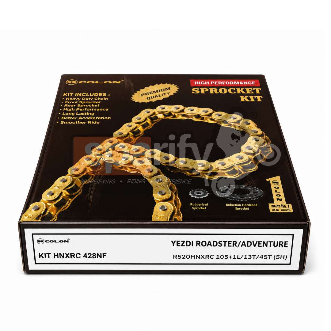 YEZDI ADVENTURE / ROADSTER HIGH PERFORMANCE BRASS CHAIN SPROCKET