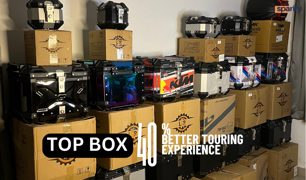 EVERYTHING YOU NEED TO KNOW ABOUT MOTORCYCLE TOP BOX – SPARIFY