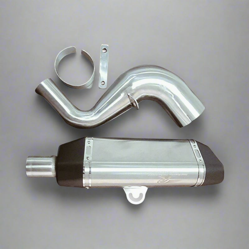 Red rooster performance exhaust for KTM Adventure 390/250