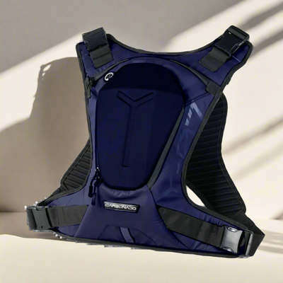 Carbonado Y 07 Hydration Backpack for 2 liters Water bladder capacity for motorcycling, cycling, trekking, running and outdoor adventure - BLUE