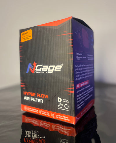 KTM 200 / 390 DUKE & RC (Pre 2016 Model) ( BS3 models ) Hyper Flow Air Filter - NGAGE POWERPARTS