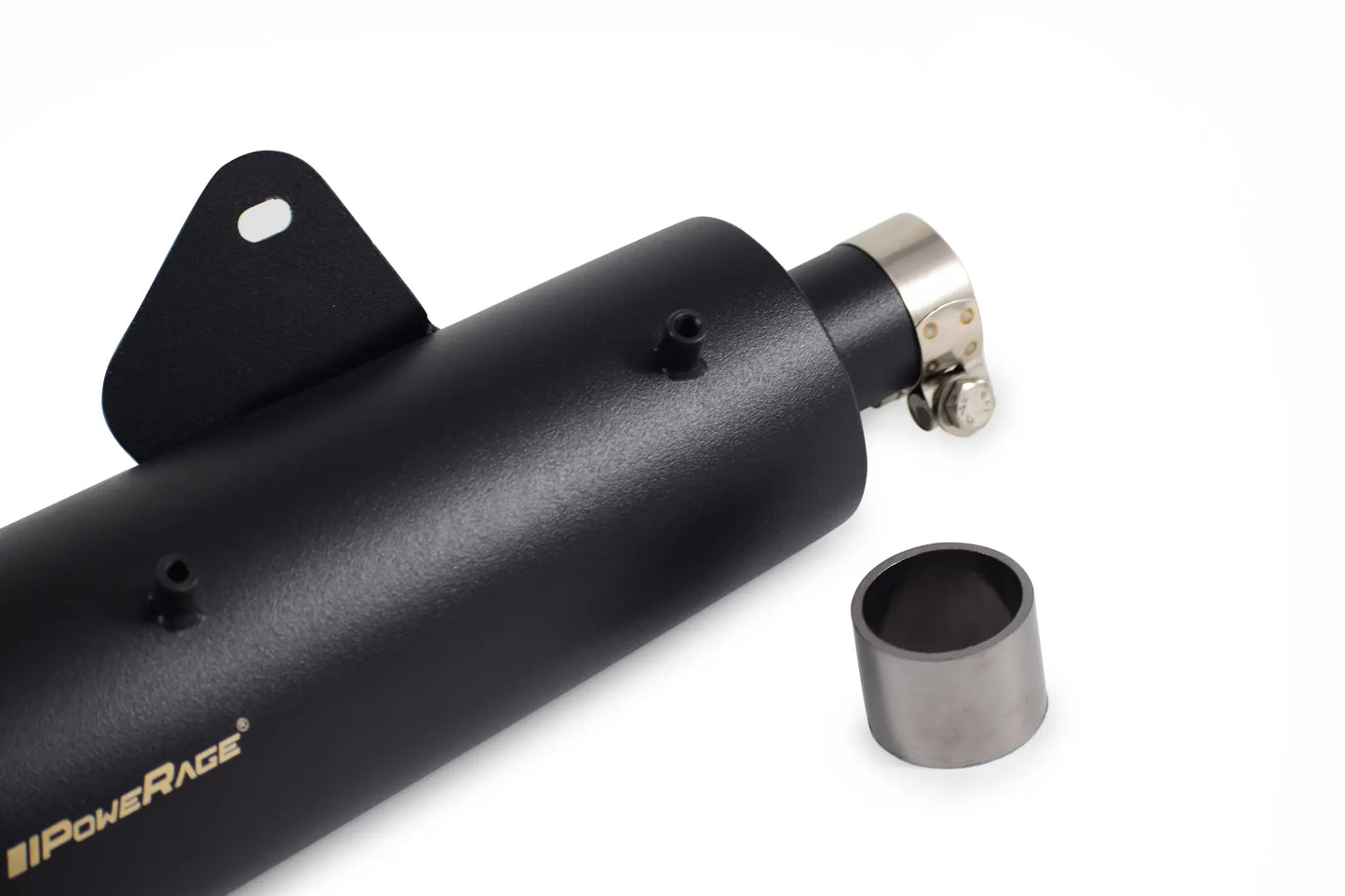 RE Hunter - Black Finish - PoweRage Performance Slip on Exhaust