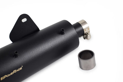 RE Hunter - Black Finish - PoweRage Performance Slip on Exhaust