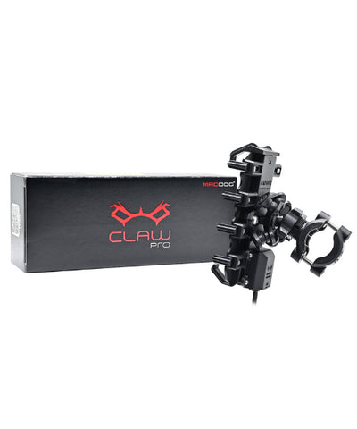 Maddog Mobile Phone Holder with 18W Charger and Vibration Damper – Claw Pro