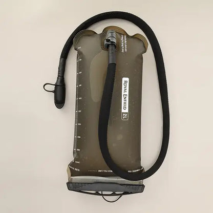 ROYAL ENFIELD WATER TRAIL BACKPACK WITH 2L HYDRATION BLADDER - BLACK