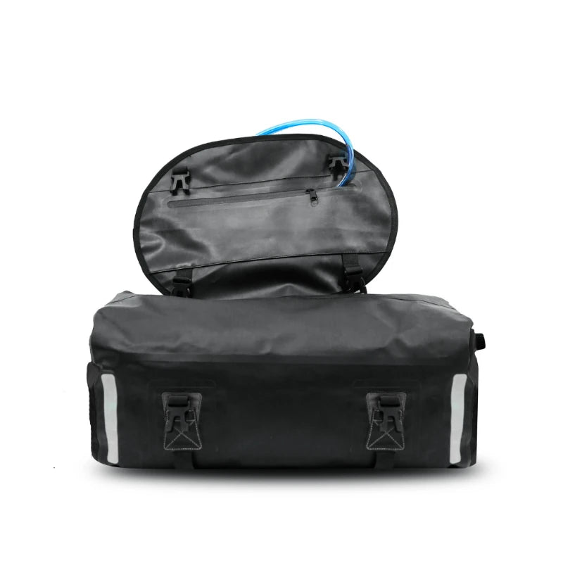 Raida DryPorter Motorcycle Waterproof Tail Bag | Black | 40 litre | Backpack & Duffle Bag