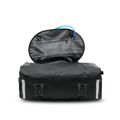 Raida DryPorter Motorcycle Waterproof Tail Bag | Black | 40 litre | Backpack & Duffle Bag