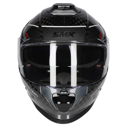 SMK Titan Carbon | Nero Carbon Black  | (GL261) Helmet