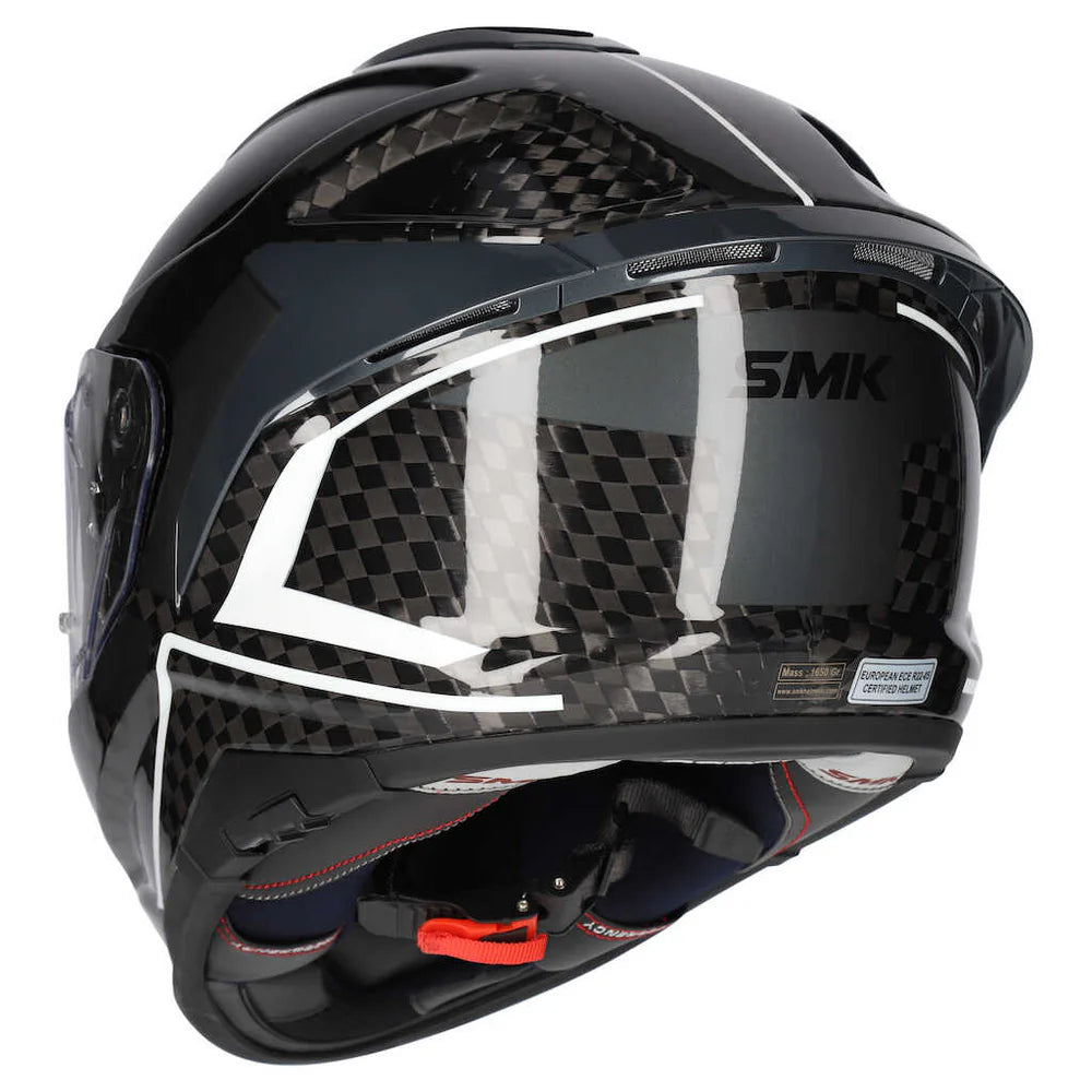SMK Titan Carbon | Nero Carbon Black  | (GL261) Helmet