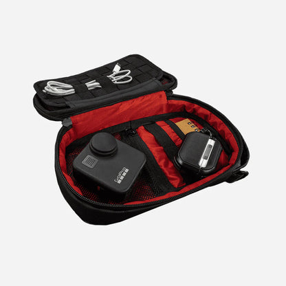 Carbonado EVA Hard Shell Protective Tech/Gadget Portable Organiser, Multi-Purpose Pouch and Travel Accessory,Black