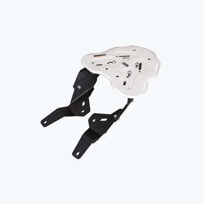 TVS APACHE RTX 300 GENESIS CARRIER SILVER-CLAMP MOUNT FOR GRAB RAIL VARIANTS | LEGUNDARY CUSTOMS