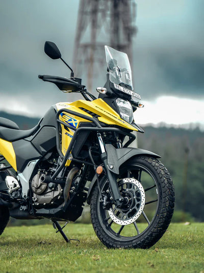 V Strom Adrinex Crashguard With Slider | LEGUNDARY CUSTOMS