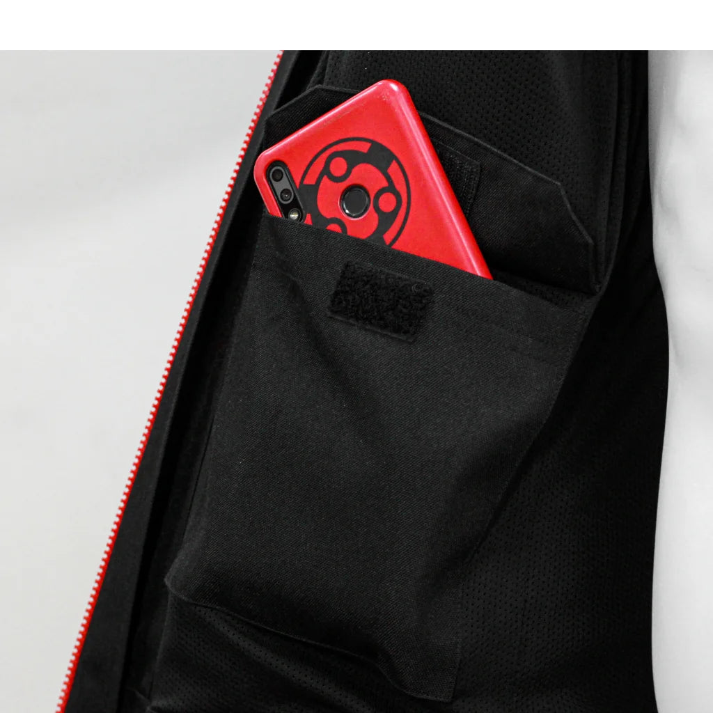 Raida BOLT Motorcycle Jacket | Black Red