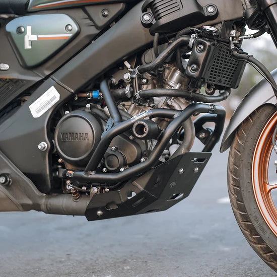 YAMAHA XSR 155 THANOS CRASHGUARD WITH SLIDER| LEGUNDARY CUSTOMS