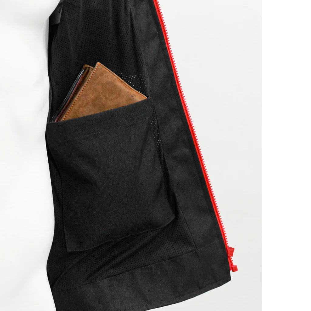 Raida BOLT Motorcycle Jacket | Black Red