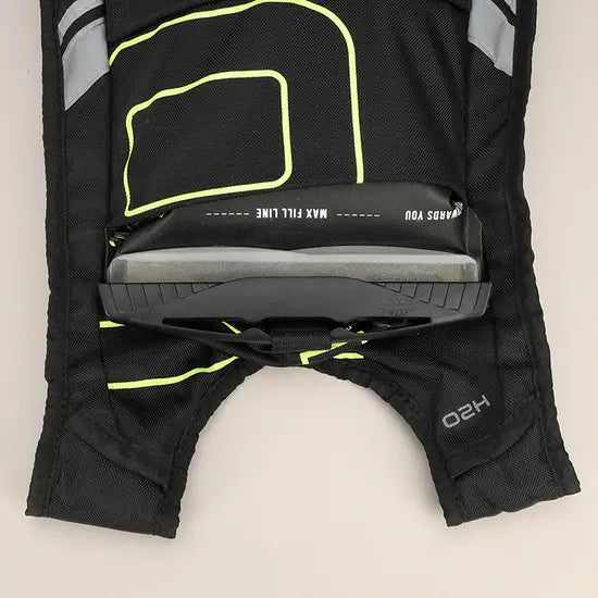 ROYAL ENFIELD WATER TRAIL BACKPACK WITH 2L HYDRATION BLADDER - BLACK