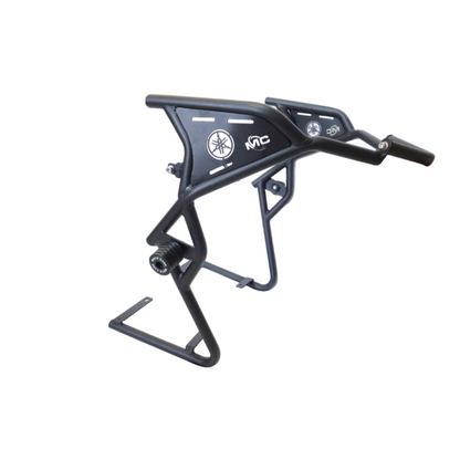 CRASH GUARD WITH DUAL SLIDERS FOR YAMAHA AEROX | MOTOCARE