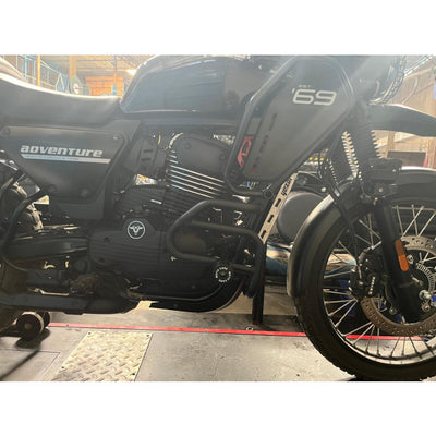 YEZDI ADVENTURE 2024 MODEL CRASH GUARD - MOTOCARE