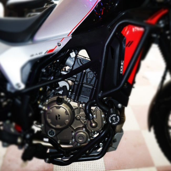 UPPER LOWER CRASH GUARD BLACK FOR HERO XPULSE 210 - BLACK