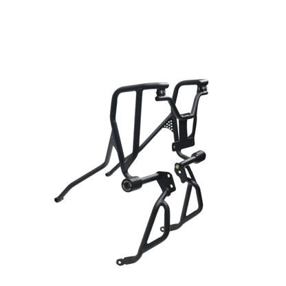 UPPER LOWER CRASH GUARD BLACK FOR HERO XPULSE 210 - BLACK
