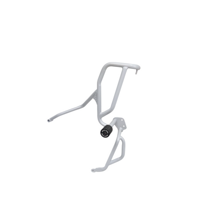UPPER LOWER CRASH GUARD (SILVER) FOR HERO XPULSE 210 - MOTOCARE