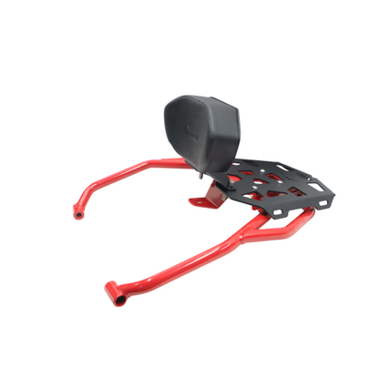 PIPE CARRIER WITH BACKREST ( RED & BLACK) FOR HERO XPULSE 210