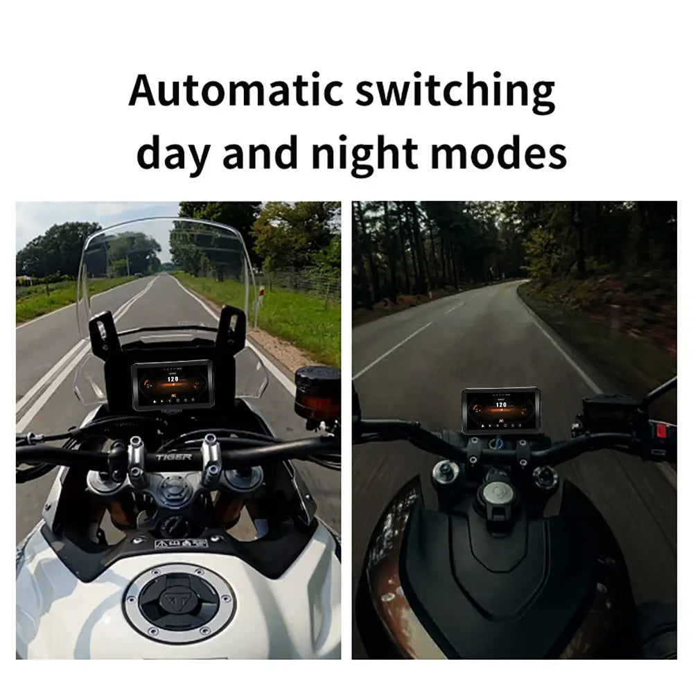 LBC Moto UNIVERSAL Carplay -  E1 5" Screen & Dashcam Series | TPMS | Wired remote control - 1 year warranty