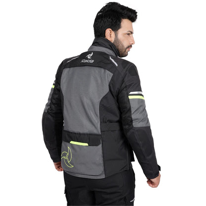 Raida Rover 2 Touring Motorcycle Jacket | Lightest in Its Class | CE Level 2 Armoured | Hydration Bladder Compatible | Waterproof Rain & Thermal Liners included