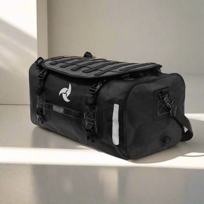 Raida DryPorter Motorcycle Waterproof Tail Bag | Black | 40 litre | Backpack & Duffle Bag