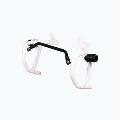 TVS APACHE RTX 300 RAPTOR CRASHGUARD UPPER & LOWER (WITH SLIDER) RED | BLACK | WHITE | LEGUNDARY CUSTOMS