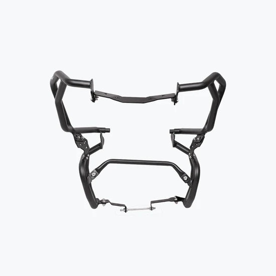 TVS APACHE RTX 300 RAPTOR CRASH GUARD UPPER & LOWER SET BLACK | LEGUNDARY CUSTOMS