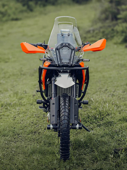 KTM Adventure 390 (2025 model)/ 250 ADV/390 ADV R/390 ADV X+/390 ADV S 2025 RAPTOR CRASHGUARD BLACK| LEGUNDARY CUSTOMS