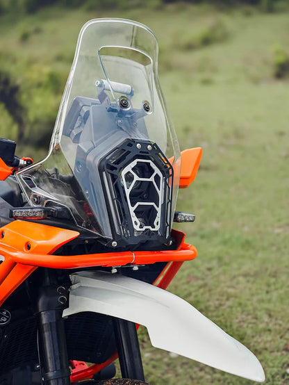 KTM Adventure 390 (2025 model)/ 250 ADV/390 ADV R/390 ADV X+/390 ADV S 2025 COSMIC HEADLIGHT GRILL| LEGUNDARY CUSTOMS