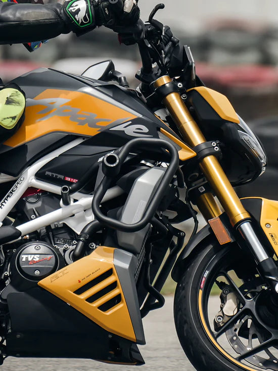Apache RTR310 Thanos Crash Guard With Slider Black| LEGUNDARY CUSTOMS