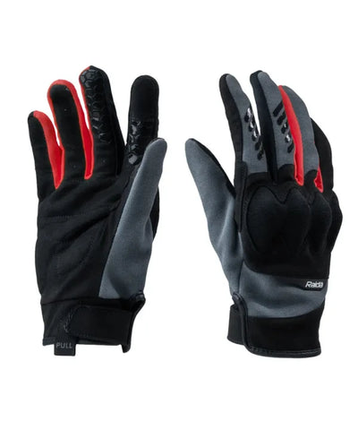 Raida Trailcraft Off-Road Black/Red Gloves