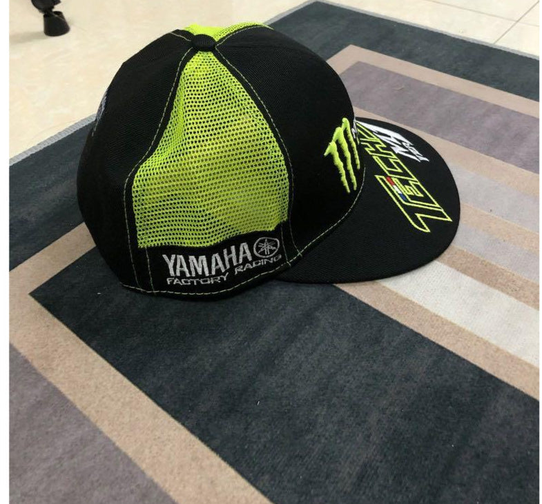 YAMAHA Monster Energy Mesh Snapback Cap Hip Hop F1 Team