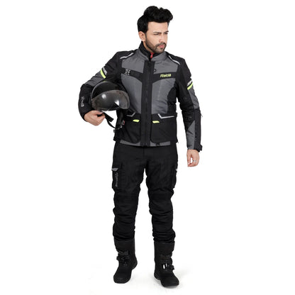 Raida Rover 2 Touring Motorcycle Jacket | Lightest in Its Class | CE Level 2 Armoured | Hydration Bladder Compatible | Waterproof Rain & Thermal Liners included