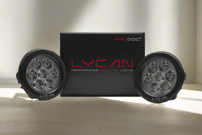 Maddog Lycan | Performance Auxiliary Lights | Powerful 7-LED Model | With dual switch and Wireharness Pro |18 MONTHS WARRANTY