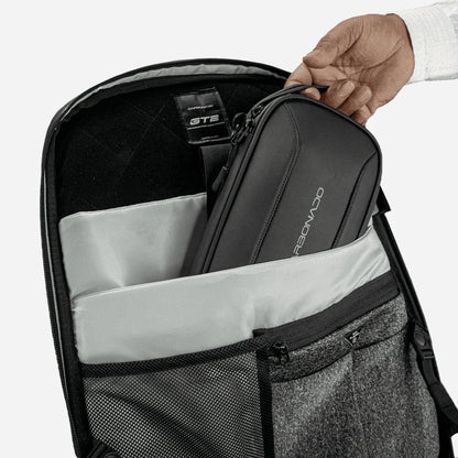 Carbonado EVA Hard Shell Protective Tech/Gadget Portable Organiser, Multi-Purpose Pouch and Travel Accessory,Black