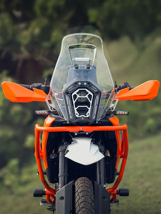 KTM Adventure 390 (2025 model)/ 250 ADV/390 ADV R/390 ADV X+/390 ADV S 2025 COSMIC HEADLIGHT GRILL| LEGUNDARY CUSTOMS